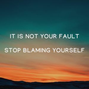 It Is Not Your Fault Blog